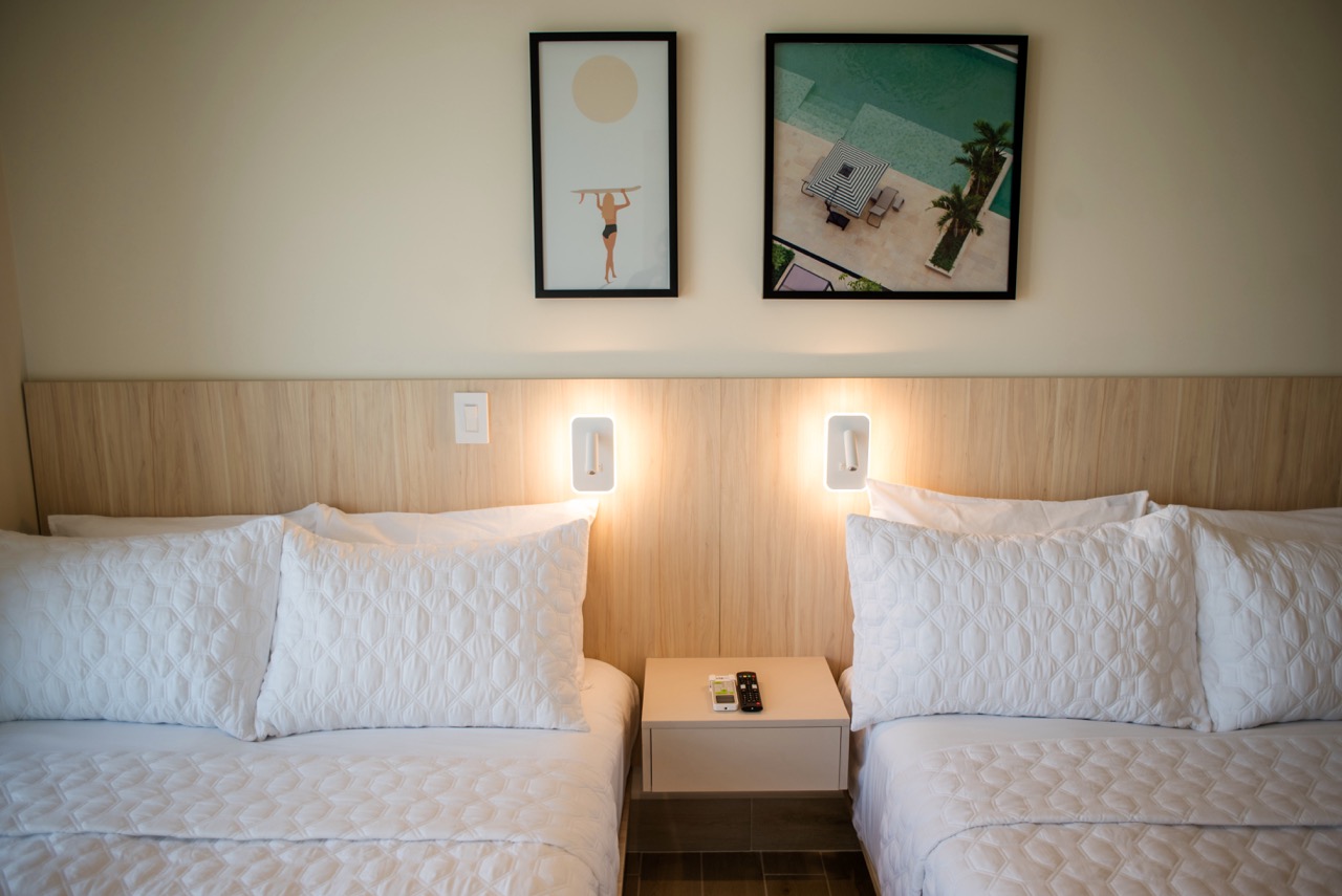 Bedroom detail in Radisson Suite 502b